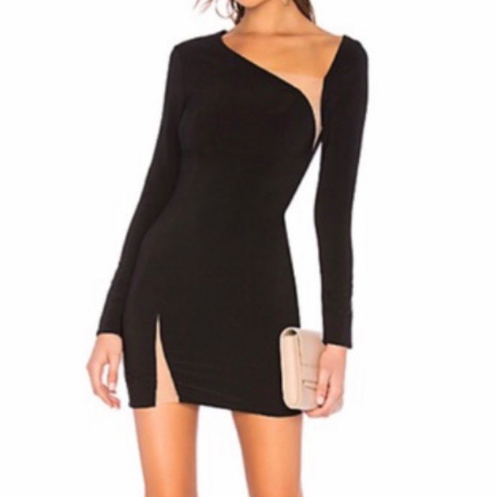 H: OURS surrender dress in black